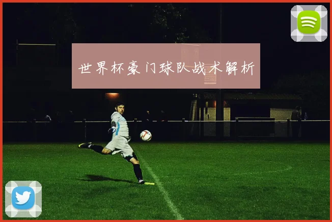 世界杯豪门球队战术解析